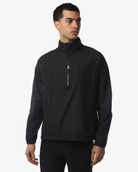 Sweat-shirt de fitness synthétique noir pour homme