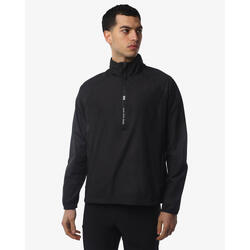 Sweat-shirt de fitness synthétique noir pour homme