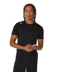 T-shirt de fitness en coton blanc pour homme et femme