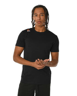 Wit katoenen fitness-t-shirt voor heren en dames