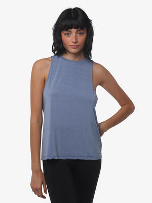 Dames tanktop van de luchtmacht in synthetisch materiaal voor fitness