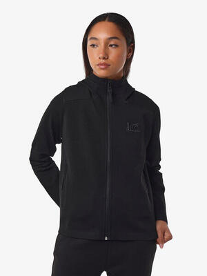 Burgunderfarbenes Damen-Sweatshirt aus synthetischem Material für Fitness