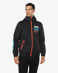 Sweat-shirt de fitness synthétique noir pour homme