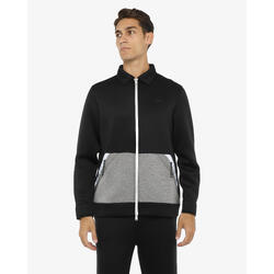 Sweat-shirt de fitness synthétique noir pour homme