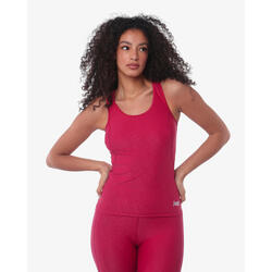 Débardeur de fitness synthétique kaki pour femme