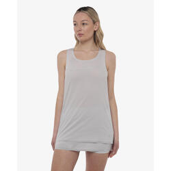 Débardeur de fitness synthétique noir pour femme