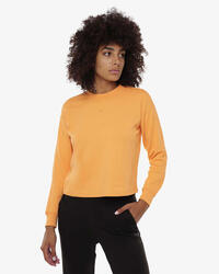 Sweat-shirt synthétique fitness forêt pour femme