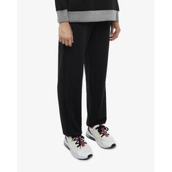 Pantalon de fitness synthétique noir pour femme