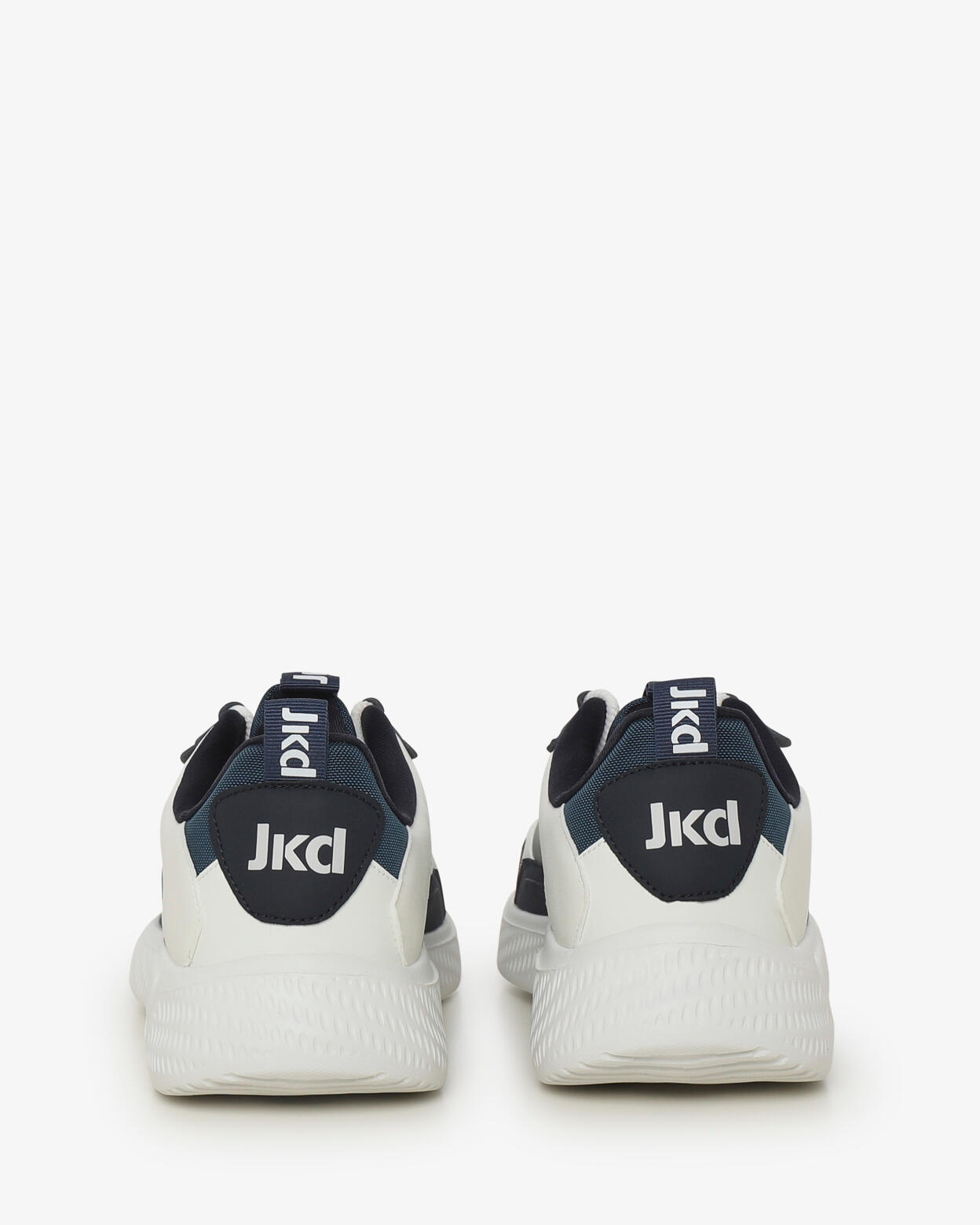 sneakers  blu e multicolor da uomo in mat. sintetico da fitness 4/5