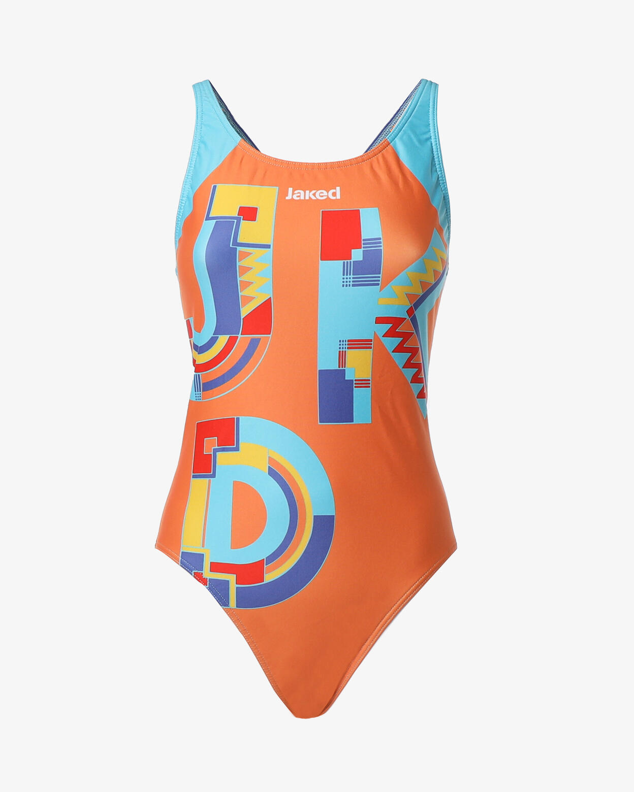 Jaked JKD Special Edition Swimsuit - Orange/Multicolor 5/6
