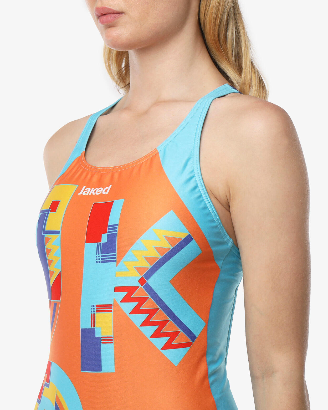 Jaked JKD Special Edition Swimsuit - Orange/Multicolor 4/6