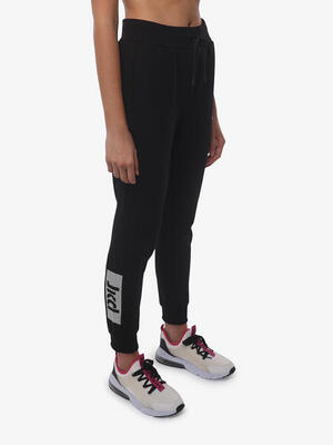 Synthetische Fitnesshose in Melange-Grau für Herren und Damen