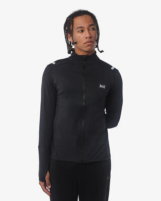 Militärgrünes Herren-Sweatshirt aus synthetischem Material für Fitness