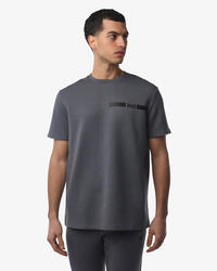 Sweat-shirt de fitness synthétique gris foncé pour homme