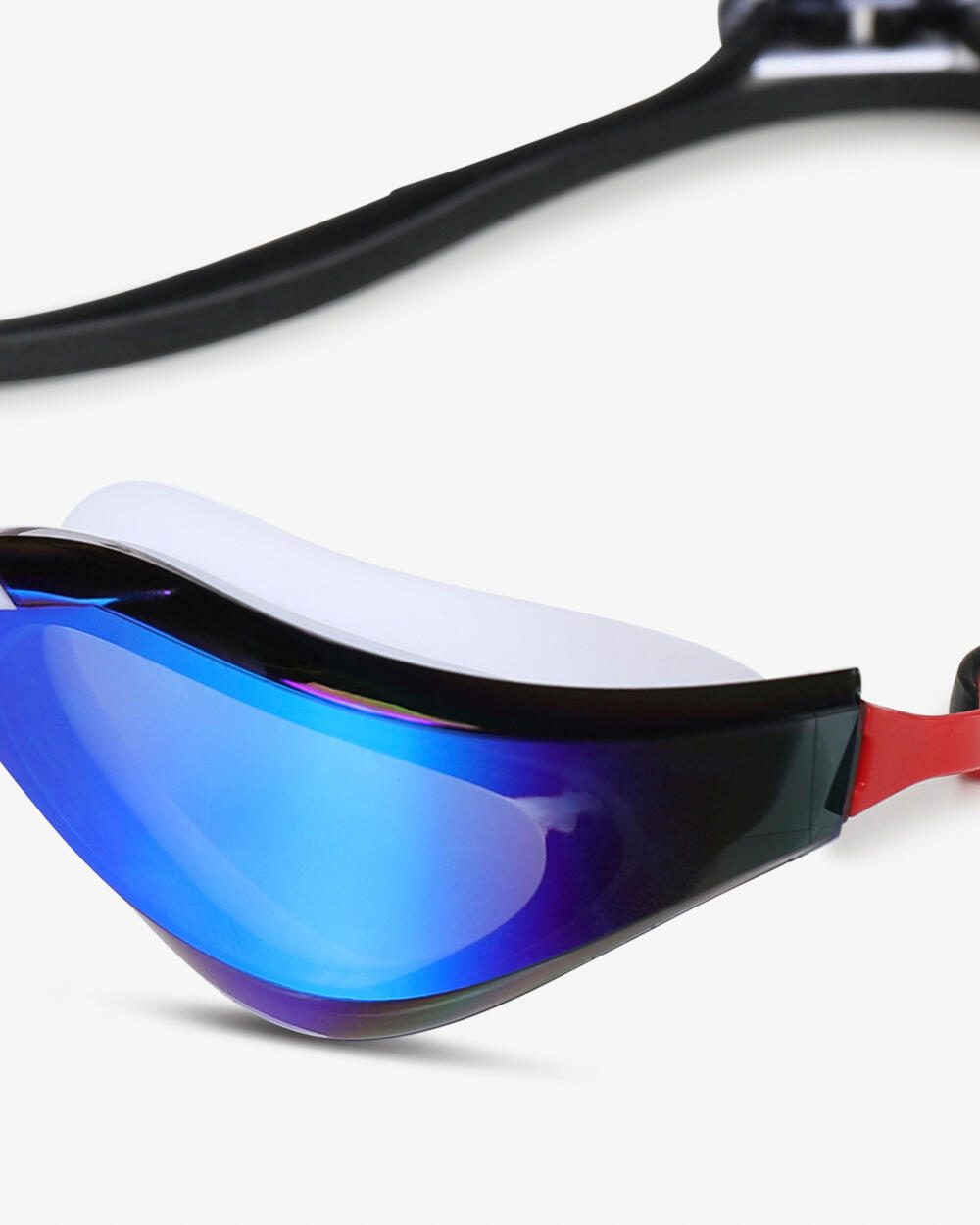 Gafas de natación sintéticas azules para hombre y mujer. 4/4