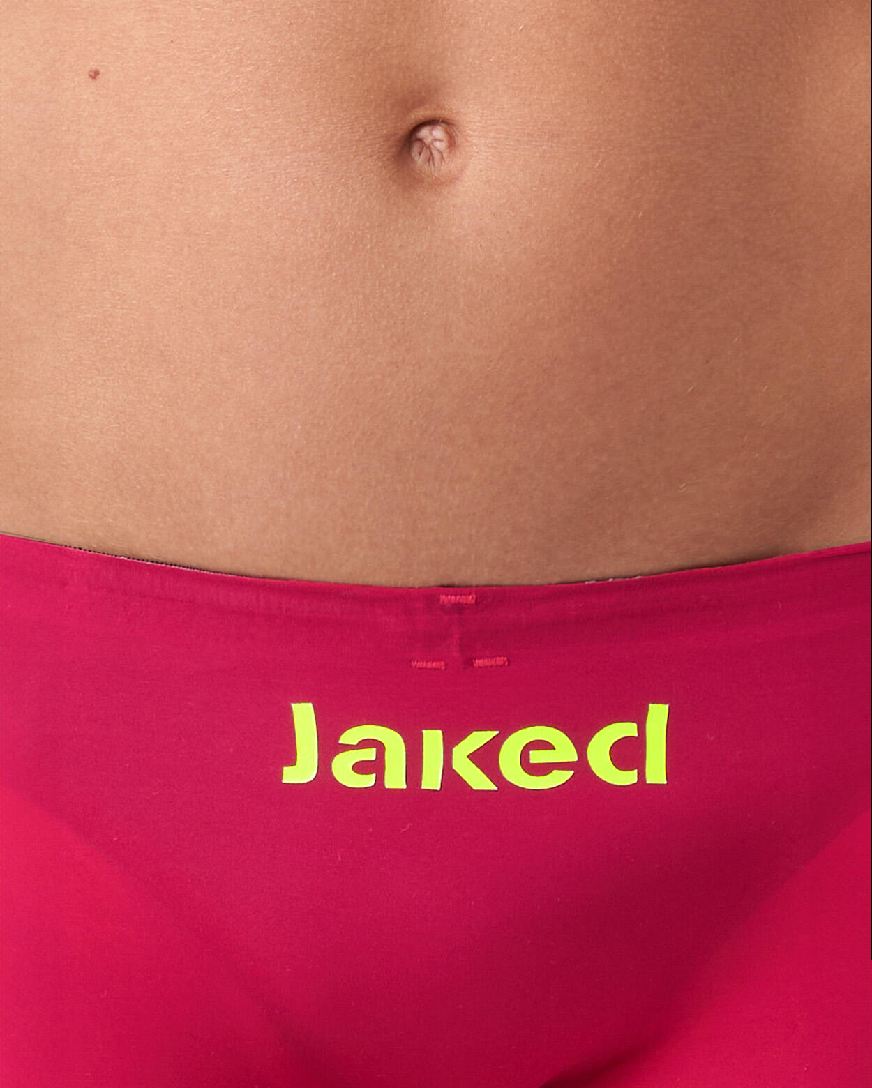Maillot de bain synthétique homme magenta et jaune 3/5
