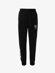 Pantalon de fitness synthétique noir pour garçon