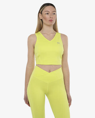 Frambozen synthetische fitness tanktop voor dames