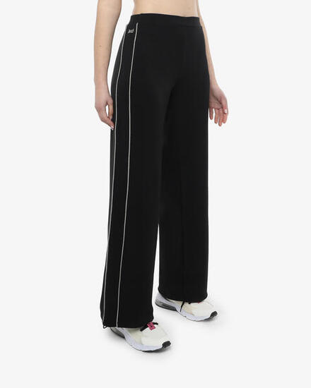 weiße synthetische Fitnesshose für Damen