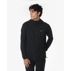 Sweat-shirt de fitness synthétique noir pour homme