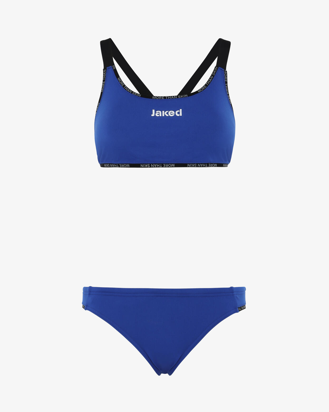 maillot de bain synthétique bleu pour femme 5/5