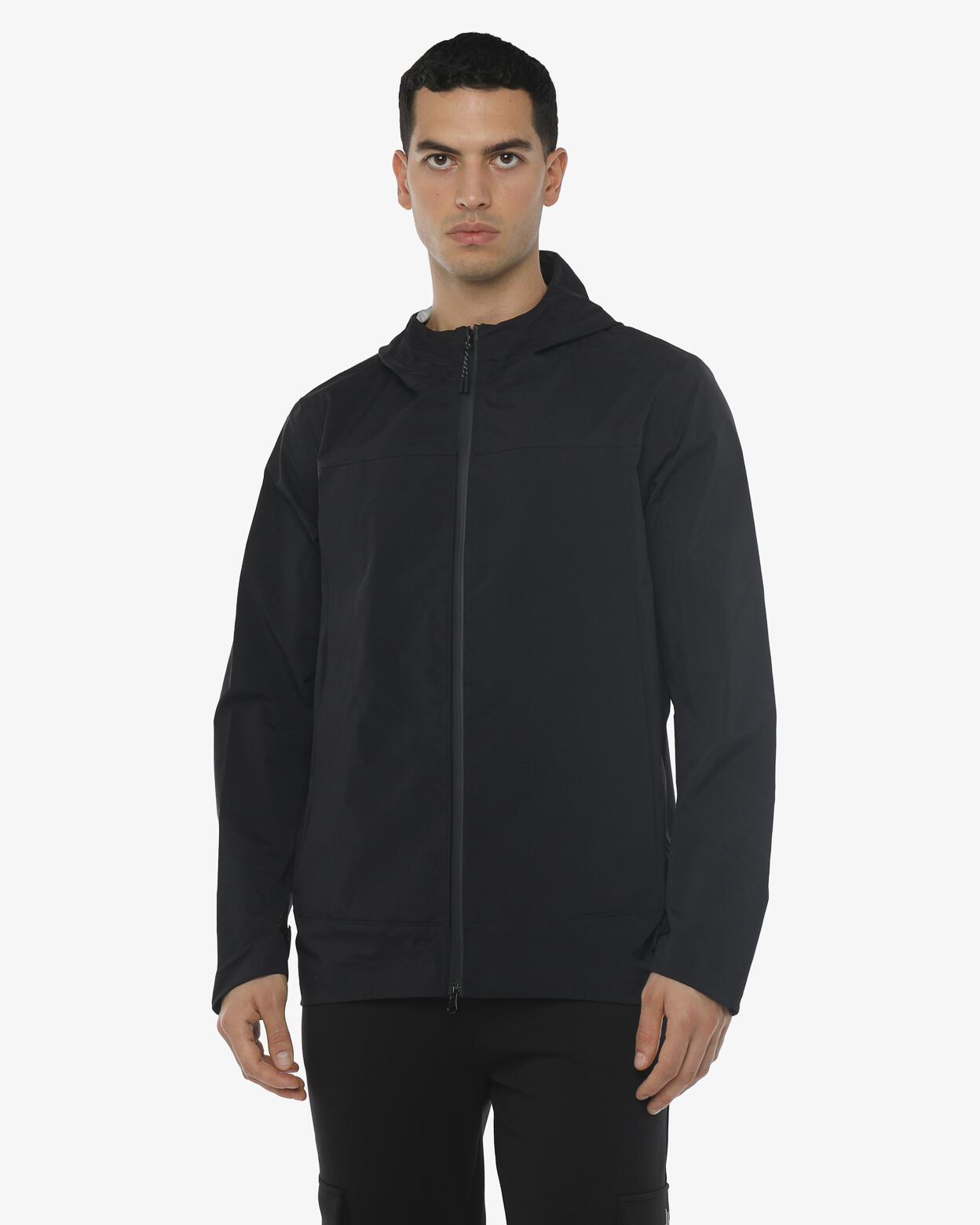 Chaqueta deportiva sintética negra para hombre JAKED Decathlon