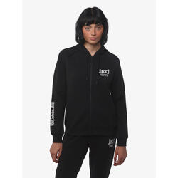 Sweat-shirt de fitness synthétique noir pour homme et femme