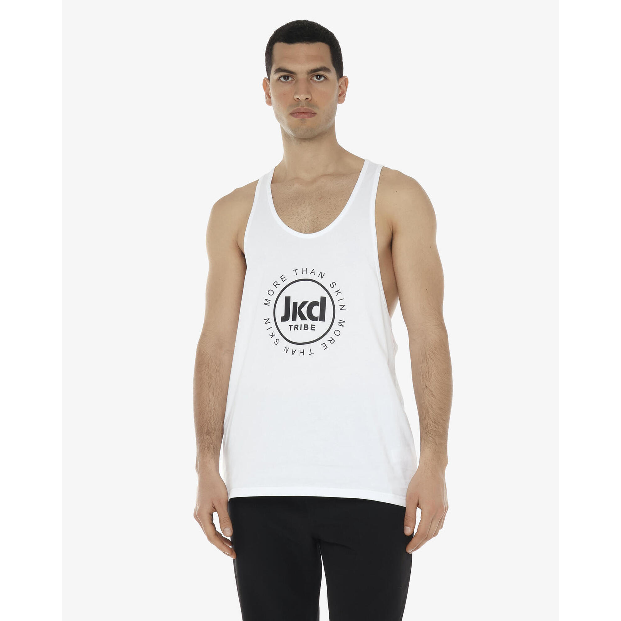 Jaked - Débardeur De Fitness Synthétique Blanc Pour Homme - Top - Blanc - 48 Xl - Decathlon