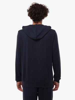 graues Fitness-Sweatshirt aus Baumwolle für Herren