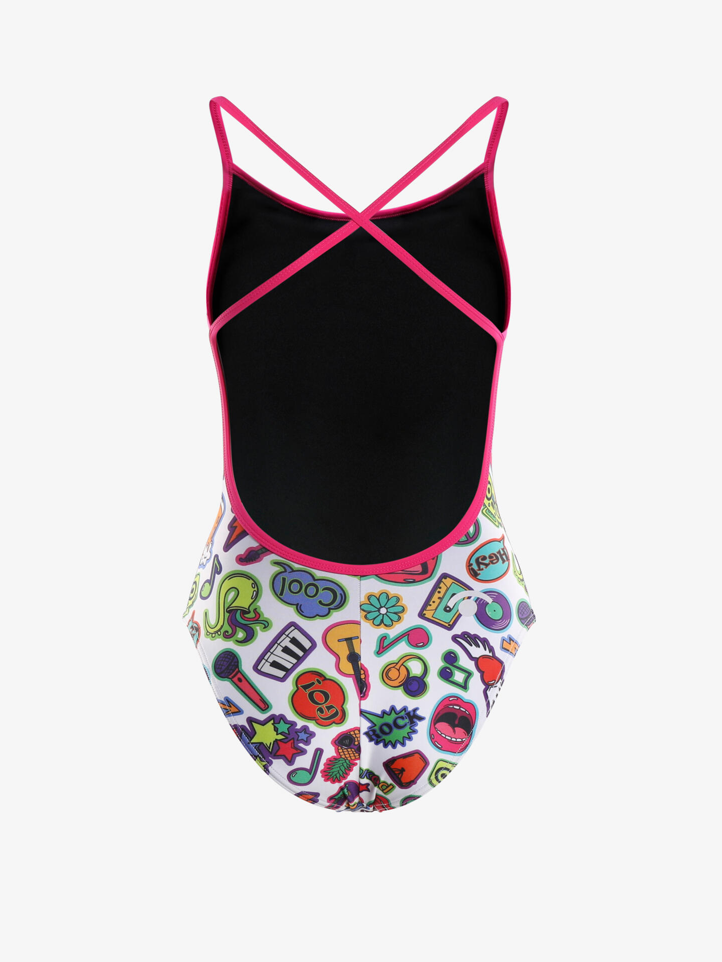 Maillot de baño sintético blanco para mujer 4/6