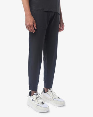Heren stenen broek van synthetisch materiaal voor fitness