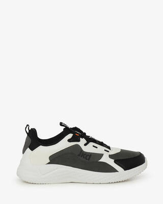 Zapatillas deportivas sintéticas azules y multicolor para hombre