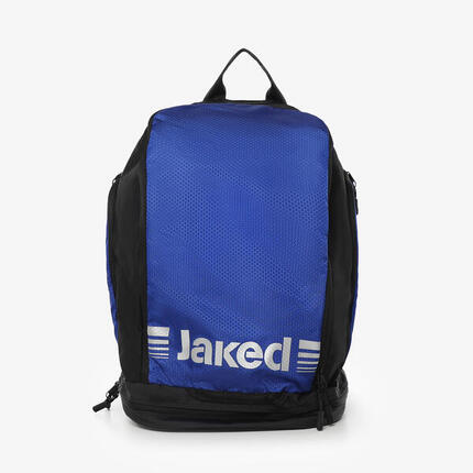 Sac de fitness synthétique bleu roi et argent pour homme et femme