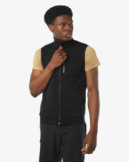 Grünes Fitness-Sweatshirt aus Synthetik für Herren