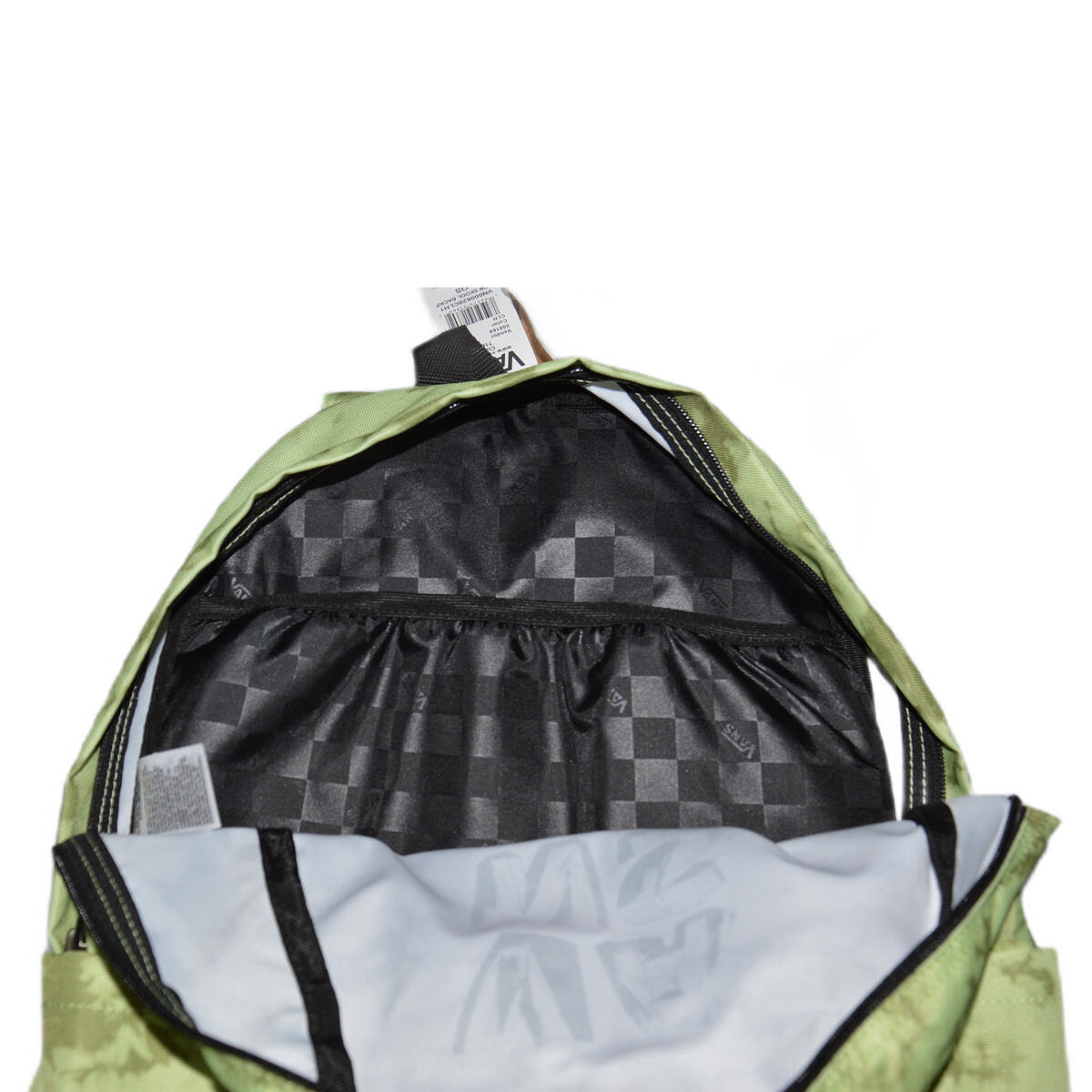 Plecak szkolny Vans New Skool Junior Backpack Shadow Lime VN000628CLH1 6/6