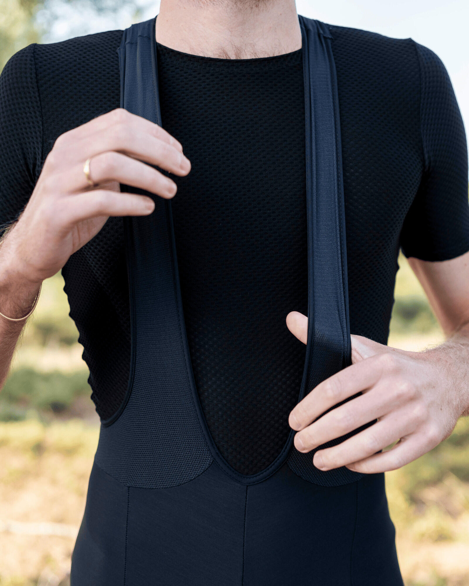 Collant cycliste à bretelles homme - DANY BLACK EDITION 4/6