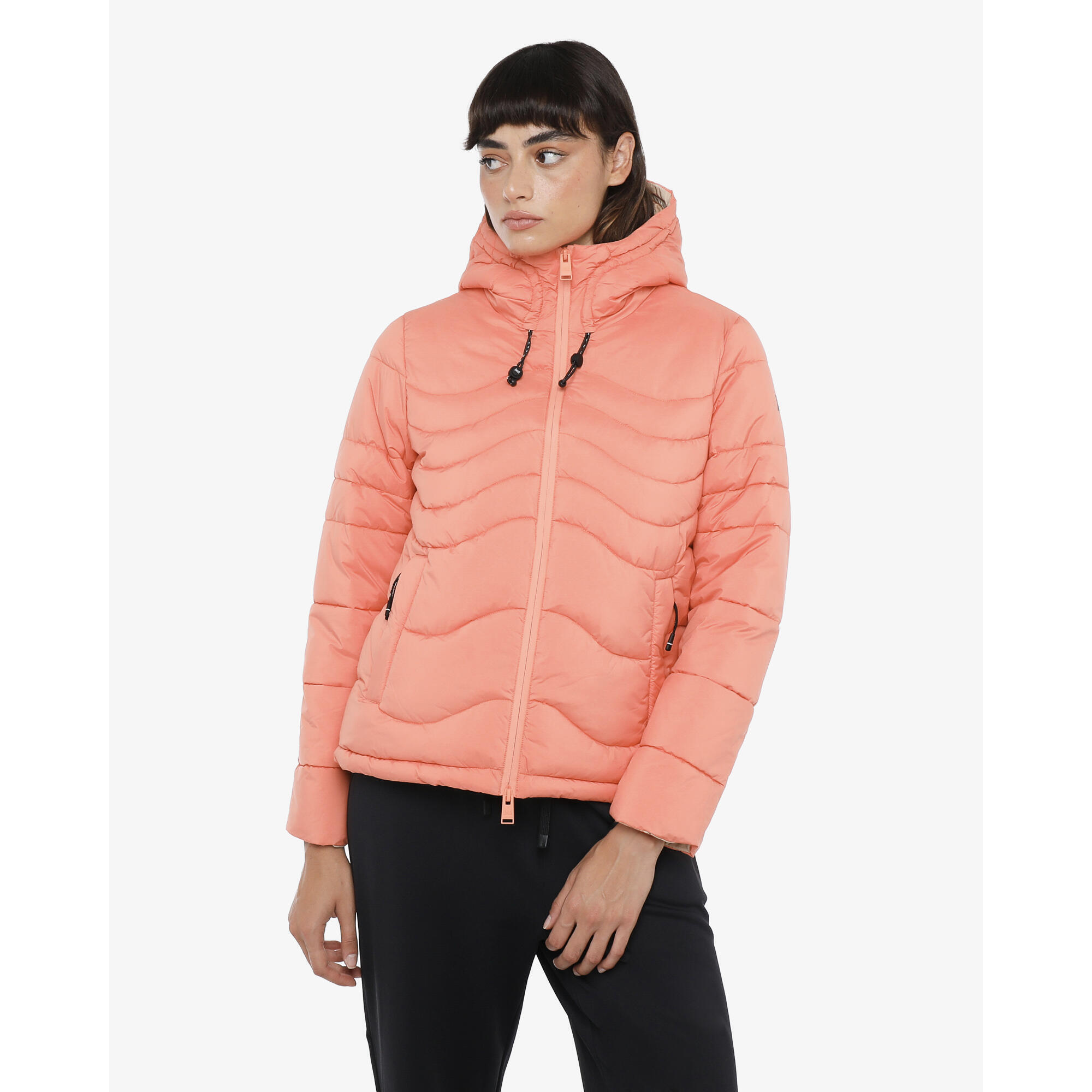 Jaked - Veste Corail Femme En Matière Synthétique Pour Le Fitness - Veste - Rose|rouge - S - Decathlon
