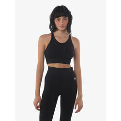 Débardeur femme terracotta en matière synthétique pour le fitness