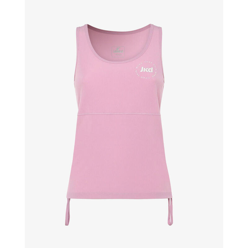 Débardeur femme Pivoine en matière synthétique fitness