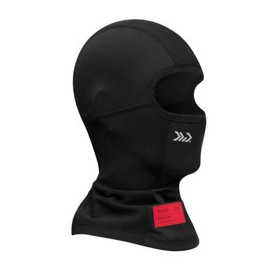 Heren en dames wielrennen winter fietsbalaclava dw shinobi zwart