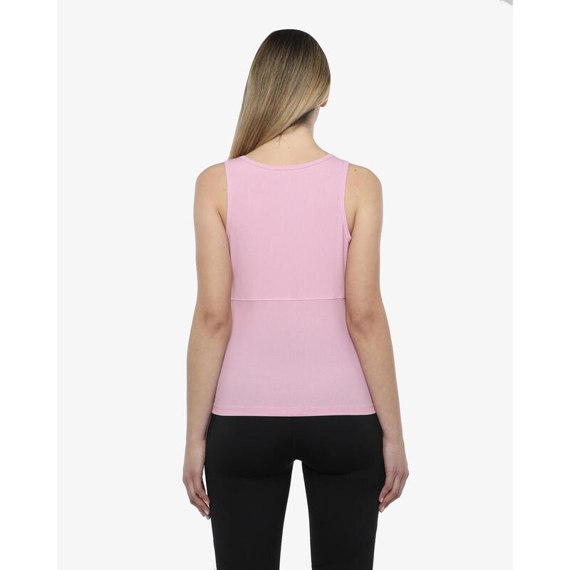 Débardeur femme Pivoine en matière synthétique fitness