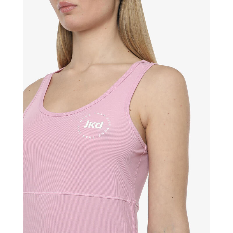 Débardeur femme Pivoine en matière synthétique fitness