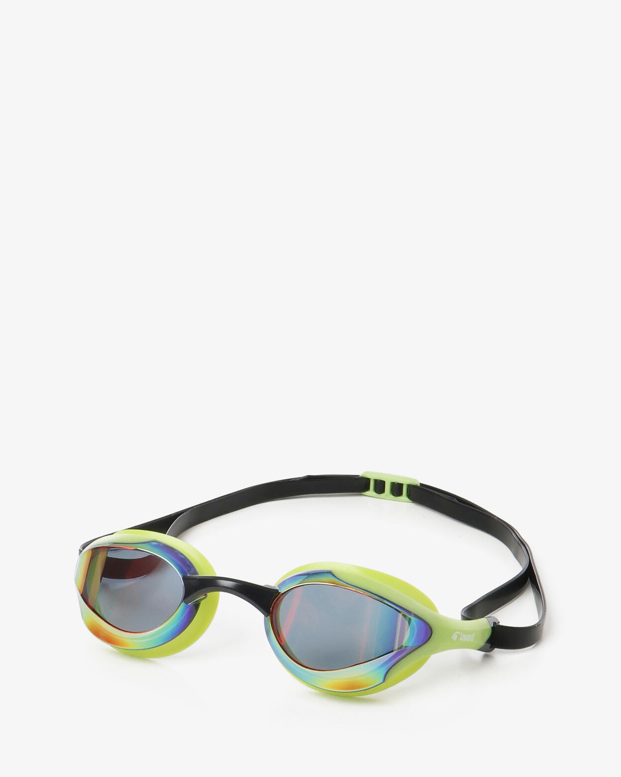 Gafas de natación sintéticas verdes para hombre y mujer. 2/4