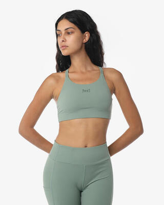 Zwarte synthetische fitness tanktop voor dames