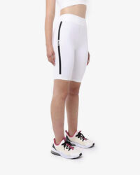 short de fitness synthétique blanc pour femme