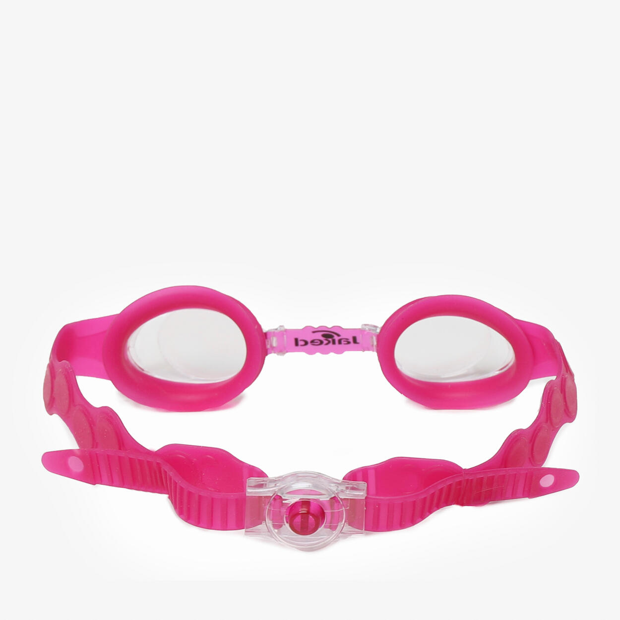 Lunettes de natation synthétiques roses pour garçons et filles 3/4