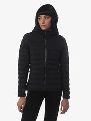Veste de fitness synthétique noire pour femme