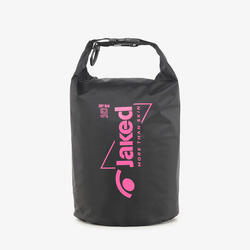 Sac de fitness synthétique noir et fuchsia pour homme et femme