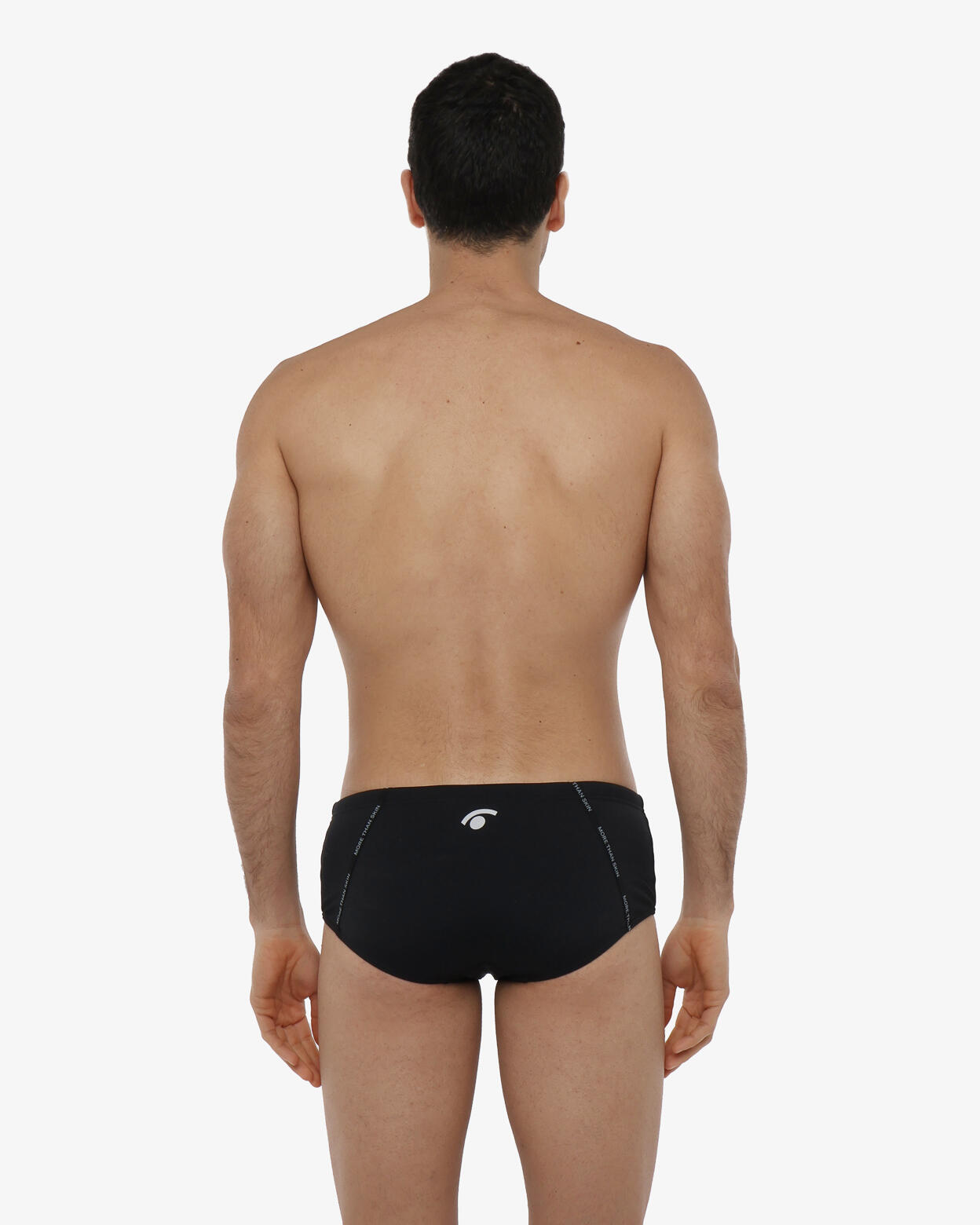 Maillot de baño sintético negro para hombre 5/5