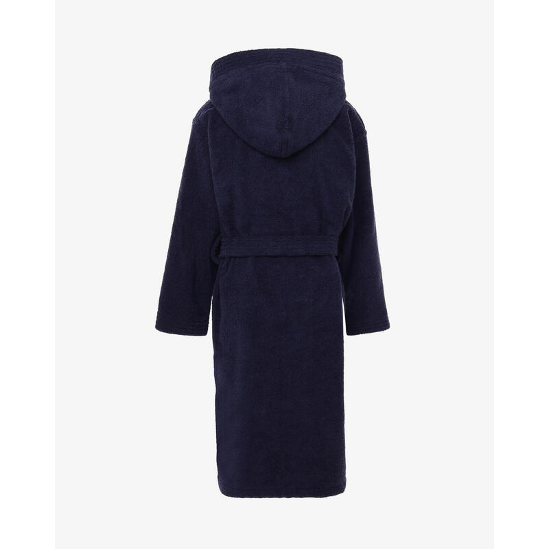 Peignoir en coton bleu marine pour garçons et filles en éducation physique